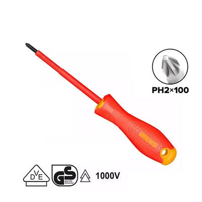 INGCO -  HISD81PH2100 Insulated Screwdriver