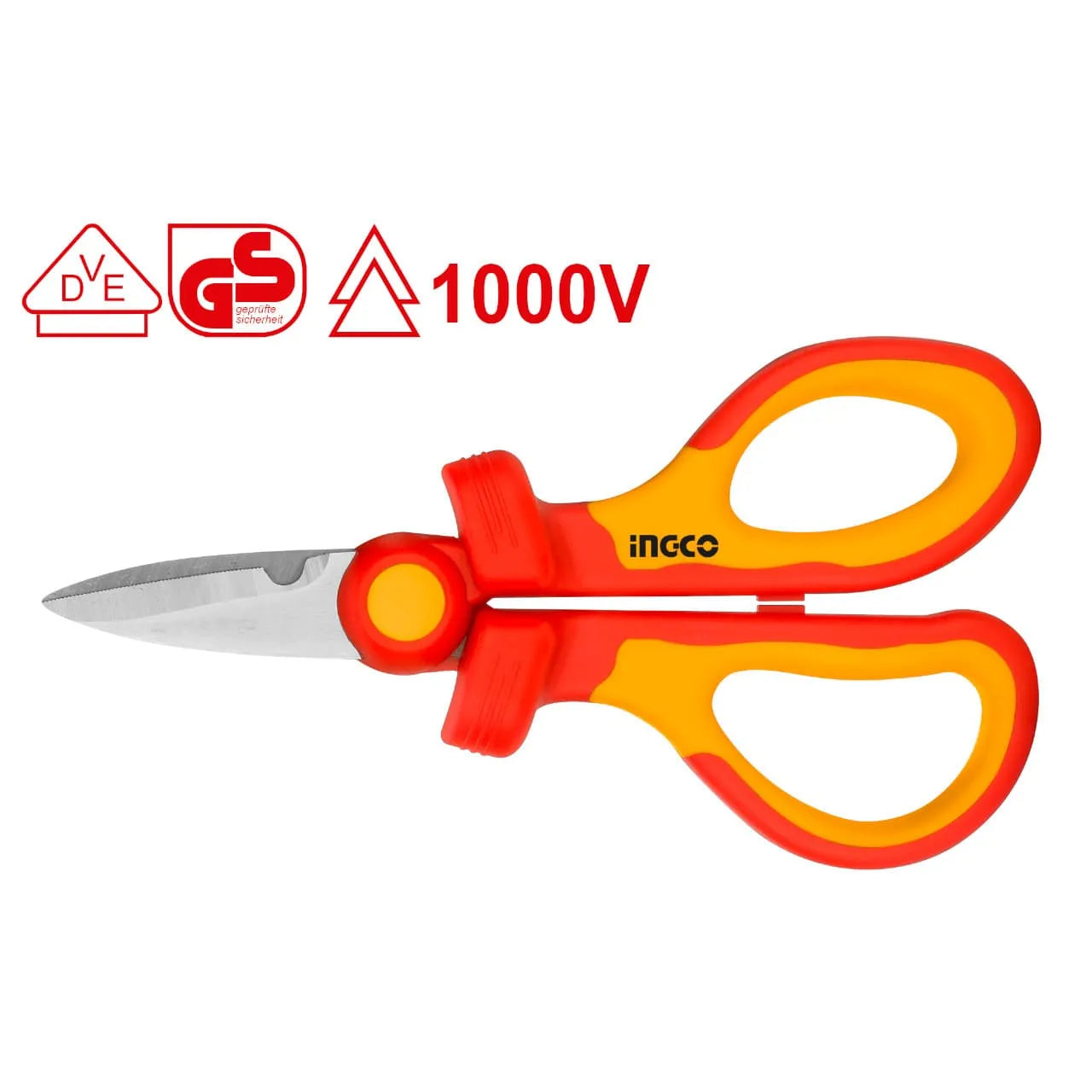 INGCO -  Insulated scissor 160mm HISS1601