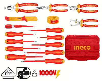 INGCO -  HKITH1601 16PCS Insulated Hand Tool Set