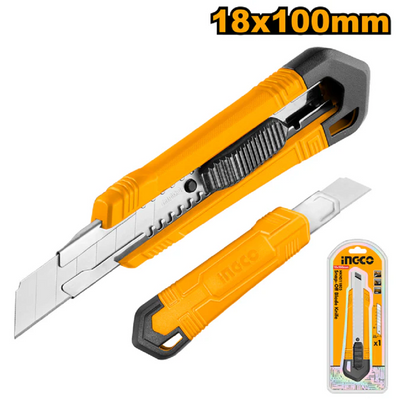 INGCO -  Snap-off blade knife 18*100mm HKNS11815