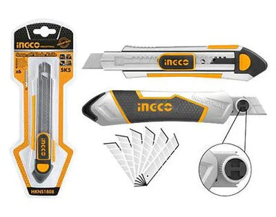INGCO -  HKNS1808 Snap-Off Blade Knife