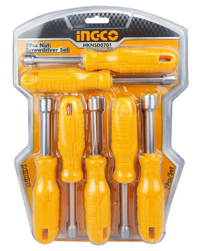 INGCO -  HKNSD0701 7Pcs Nut Screwdriver Set