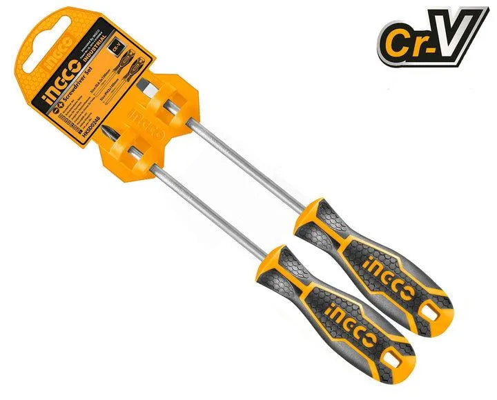 INGCO -  HKSD0248 2pcs Screwdriver Set