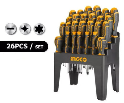 INGCO -  HKSD2628 26 Pcs Screwdriver Set