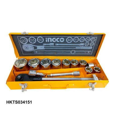 INGCO -  HKTS034151 15Pcs 3/4" Socket Set