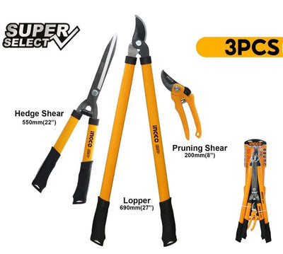 INGCO -  HLT78033 3 Pcs Garden Shears Set