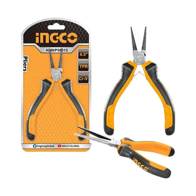INGCO -  Mini needle nose pliers 115mm HMNNP08115