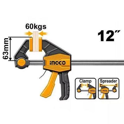 INGCO -  HQBC01602 Quick Bar Clamps