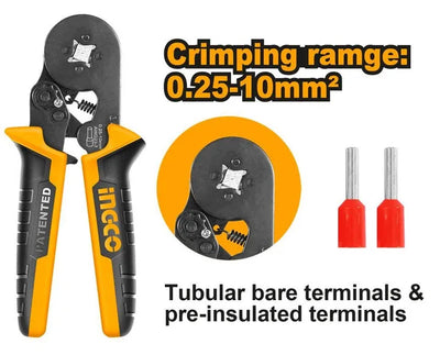 INGCO -  HRCPG05210 Ratchet Crimping Plier
