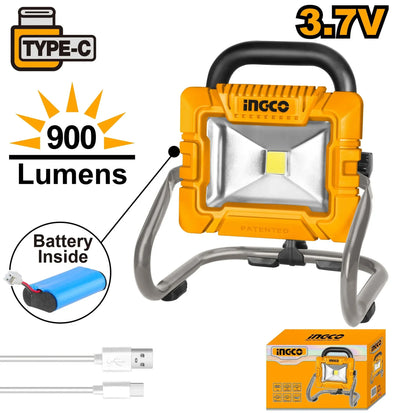 INGCO -  Cordless portable lamp 3.7v HRLF4415