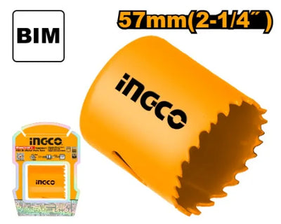 INGCO -  HSS bi-metal hole saw 57mm HSB10571
