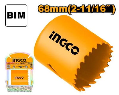 INGCO -  HSS bi-metal hole saw 68mm HSB10681