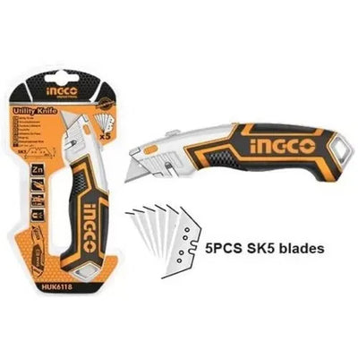 INGCO -  HUK6118 Utility Knife