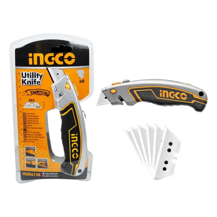 INGCO -  HUK6128 Utility Knife