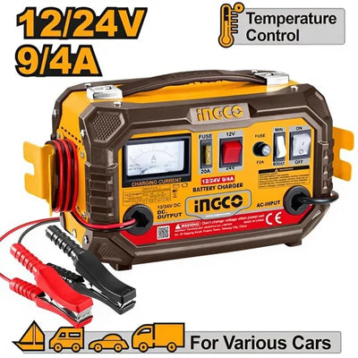 INGCO -  Battery charger 46015 ING-CB1601