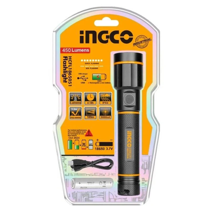 INGCO -  Flashlight  HCFL1865051