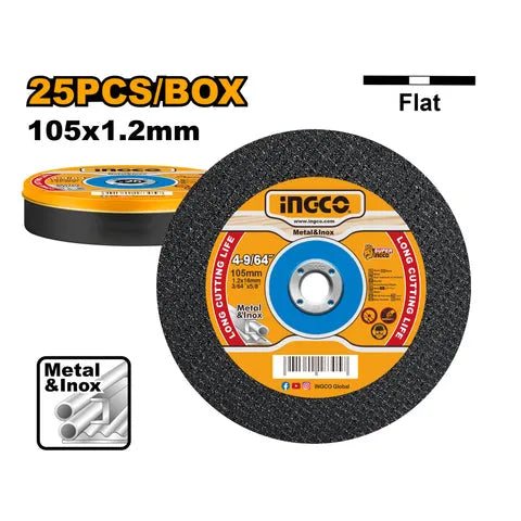 INGCO -  MCD1210525 Abrasive Metal Cutting Disc