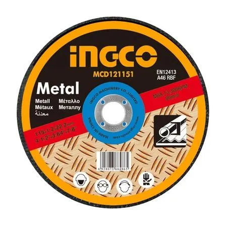 INGCO -  MCD121251 Abrasive Metal Cutting Disc