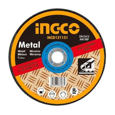 INGCO -  MCD121251 Abrasive Metal Cutting Disc