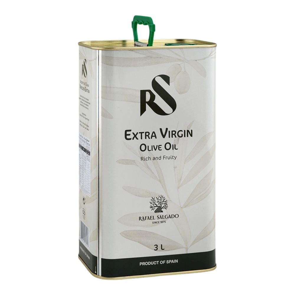 Rafael Salgado (RS) - Olive Oil - Extra Virgin - 3 Litre - Tin Pack