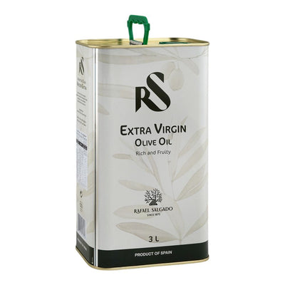 Rafael Salgado (RS) - Olive Oil - Extra Virgin - 3 Litre - Tin Pack