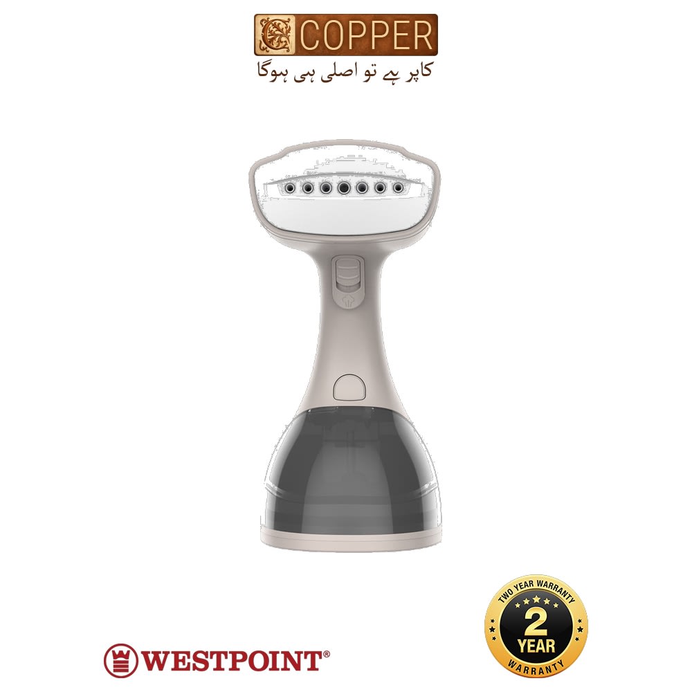 Westpoint Handy Garment Steamer WF-1153 - 1500W Handheld Steamer - 300ml Water Tank - 2.5 Bar Steam Pressure - Auto Shut Off Function