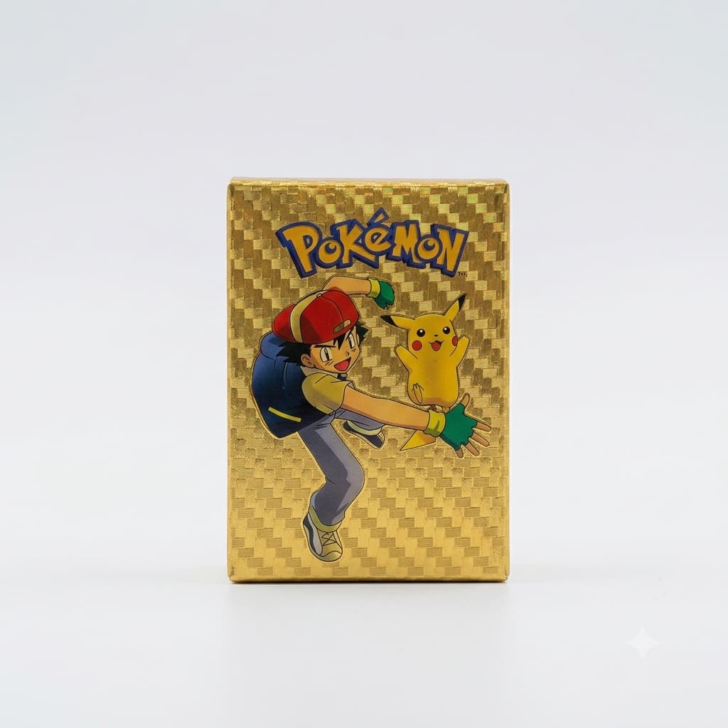 Pokémon Foil & Metallic Card Deck Set – Premium Collector's Playing Cards