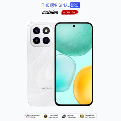 Honor X6c | 6GB - 128GB | PTA Approved | 1 Year Official Warranty | Factory Sealed | The Original Bro Mobiles