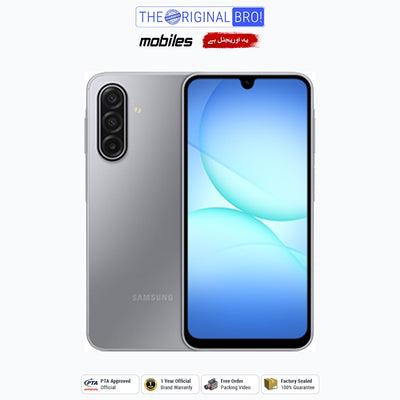 Samsung Galaxy A17 | 6GB - 128GB | PTA Approved | 1 Year Official Warranty | Factory Sealed | The Original Bro Mobiles