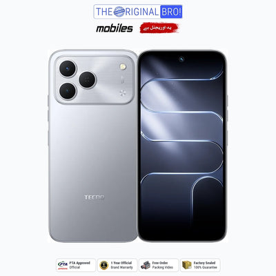 Tecno Spark 50 | 6GB - 128GB | PTA Approved | 1 Year Official Warranty | Factory Sealed | The Original Bro Mobiles