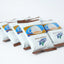 Nestle tea bags on a white background