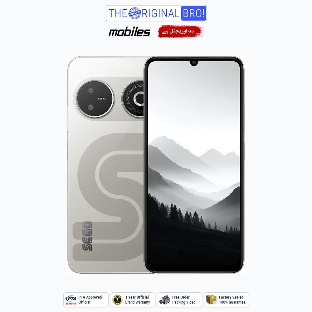Sego Hot 100 | 4GB - 128GB | PTA Approved | 1 Year Official Warranty | Factory Sealed | The Original Bro Mobiles