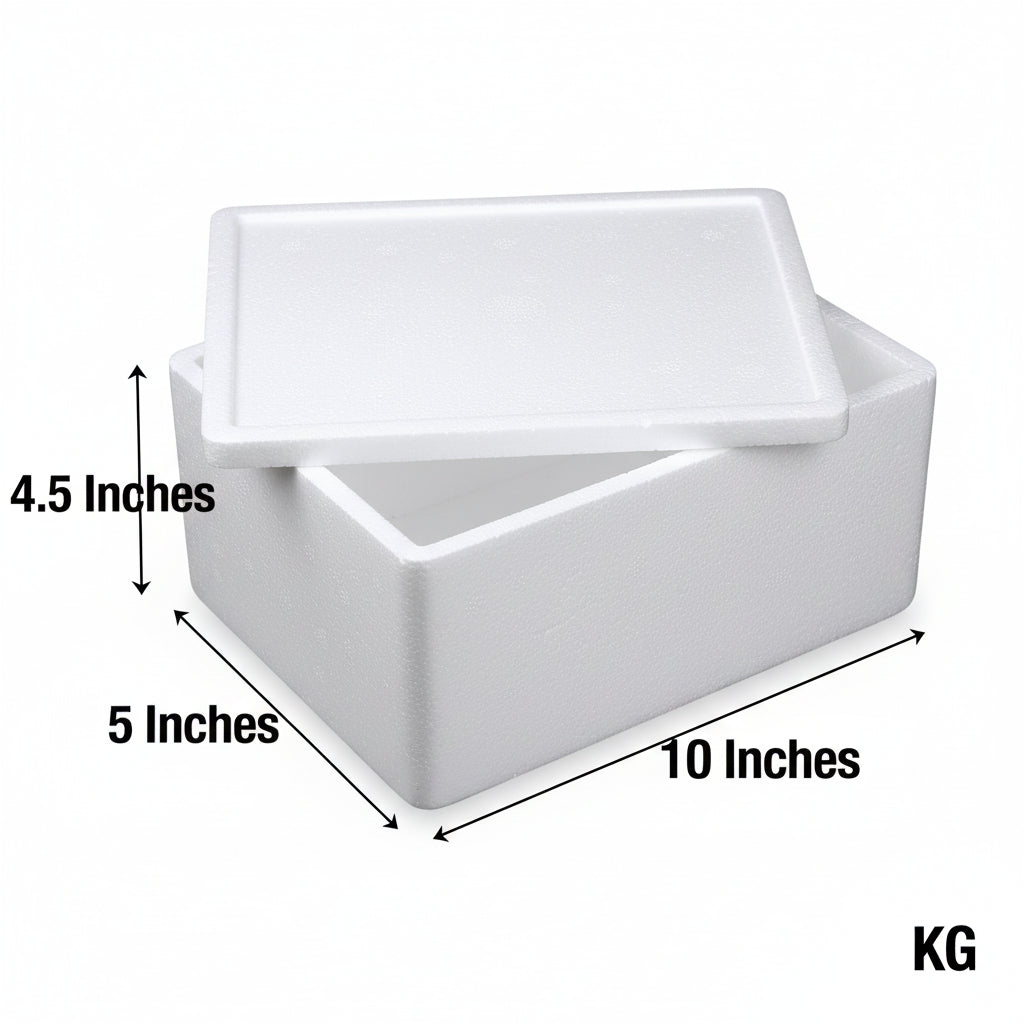 Thermocol Storage Box - 1 KG