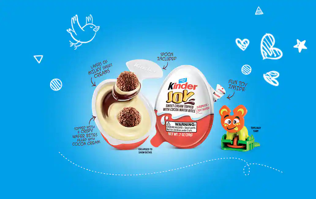 Kinder Joy - Sweet Cream + Toy - 20 g - 24 pack