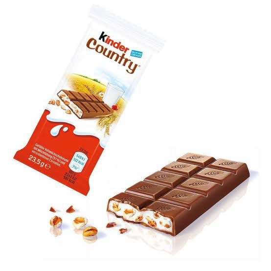 Kinder Country - Chocolate with Cereal- 23.5 gm x 40pc (940 gm)