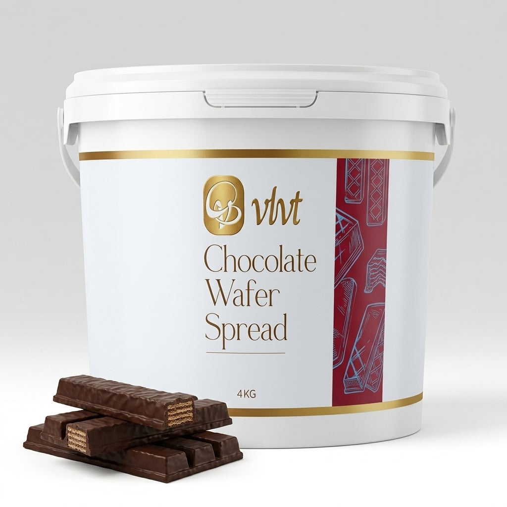 Voglia - Vlvt - Chocolate Wafer (Inspired by Kit Kat) Spread (Chunky) 4KG