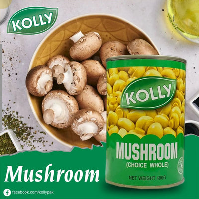 Kolly - Mushrooms - Whole Mushrooms - 370 gm