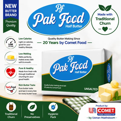 Pak Food Butter 500g salted/Unsalted