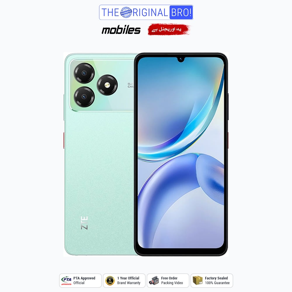 ZTE Nubia A36 | 4GB - 64GB | PTA Approved | 1 Year Official Warranty | Factory Sealed | The Original Bro Mobiles