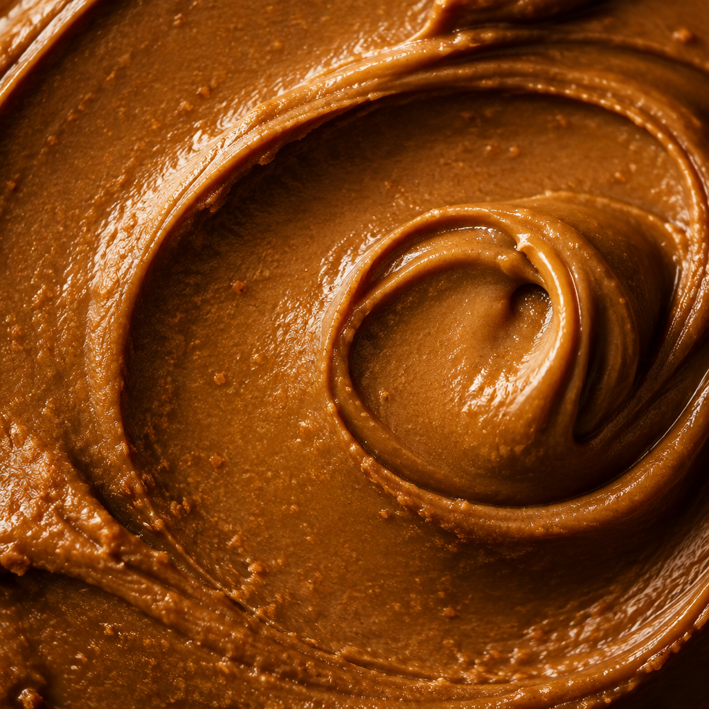 Lotus Biscoff Smooth Spread – Texture Close-Up