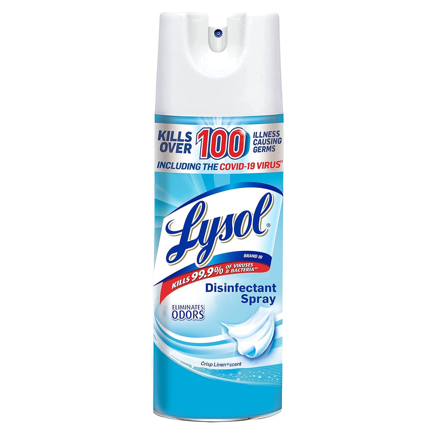 Lysol - Disinfectant Spray - Sanitizing and Antibacterial Spray - For Disinfecting and Deodorizing - Crisp Linen -&nbsp;12.5Oz