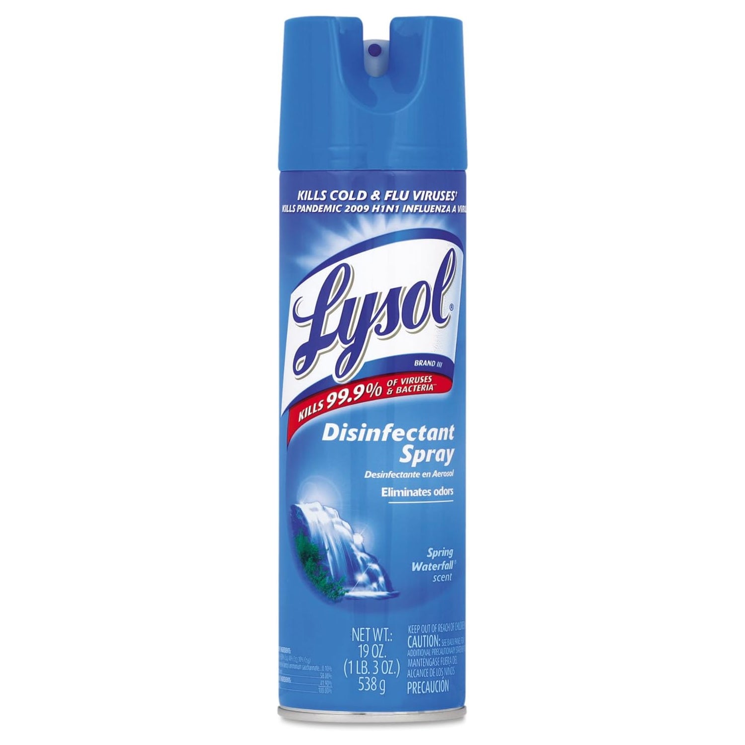 Lysol - Disinfectant Spray - Spring Waterfall Scent 19Oz