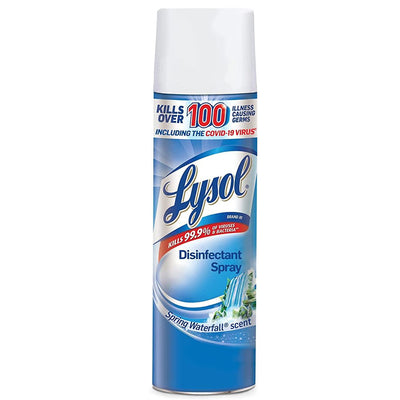 Lysol - Disinfectant Spray - Spring Waterfall Scent 19Oz