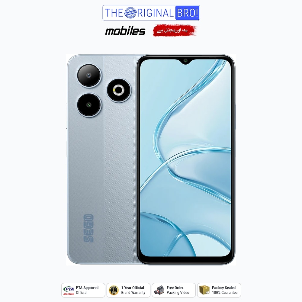 Sego Smart 10 | 4GB - 64GB | PTA Approved | 1 Year Official Warranty | Factory Sealed | The Original Bro Mobiles