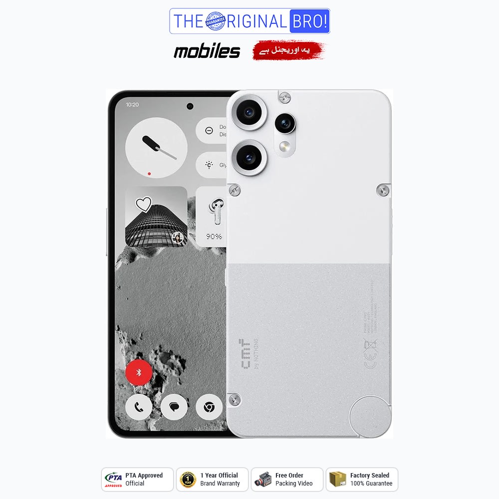 Nothing CMF Phone 2 Pro 5G | 8GB - 128GB | PTA Approved | 1 Year Official Warranty | Factory Sealed | The Original Bro Mobiles