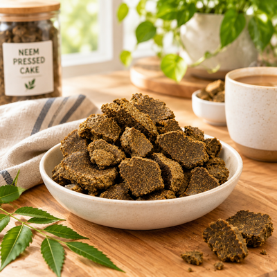 Al Haques - Neem cake 10kg نیم کی کھل