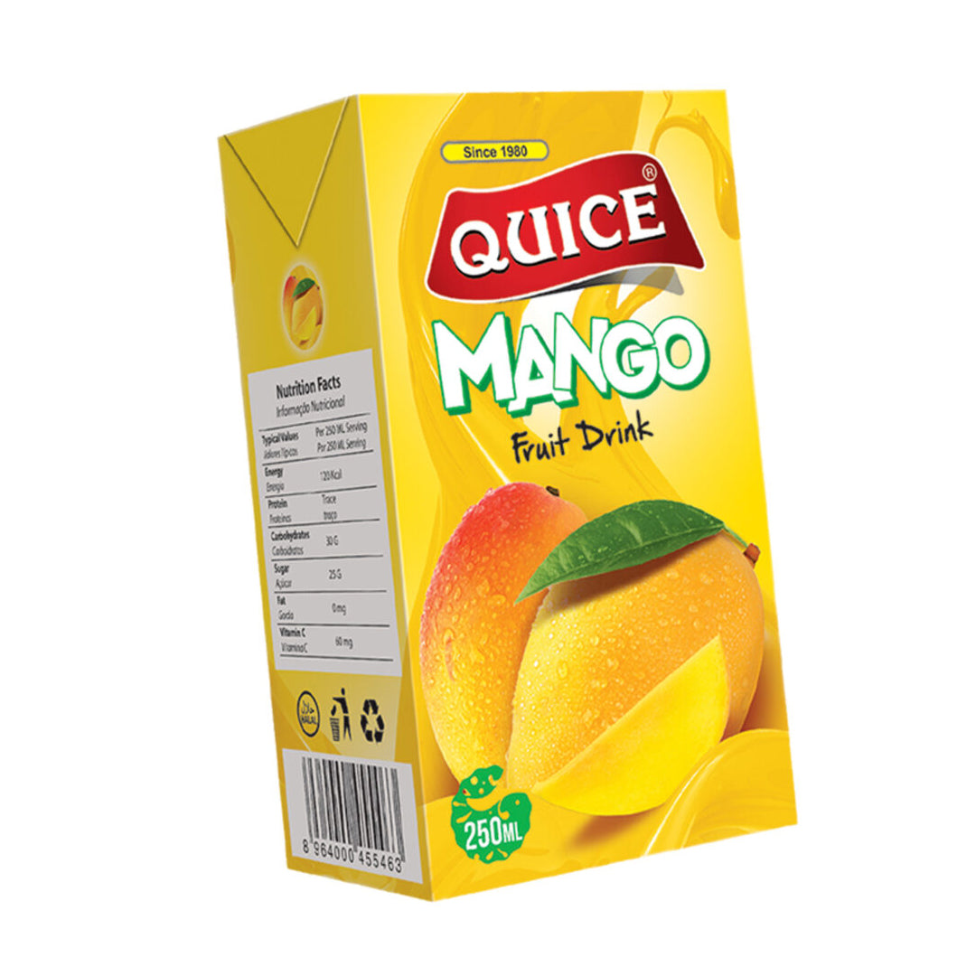 Quice - Mango Fruit Drink - 250 ML - Pack of 24