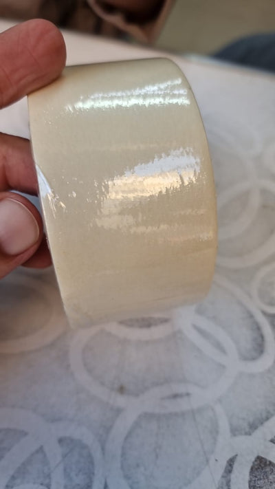 Packing Tape - Masking Tape - White - 3" Inch - 72 Yards (Gaz)