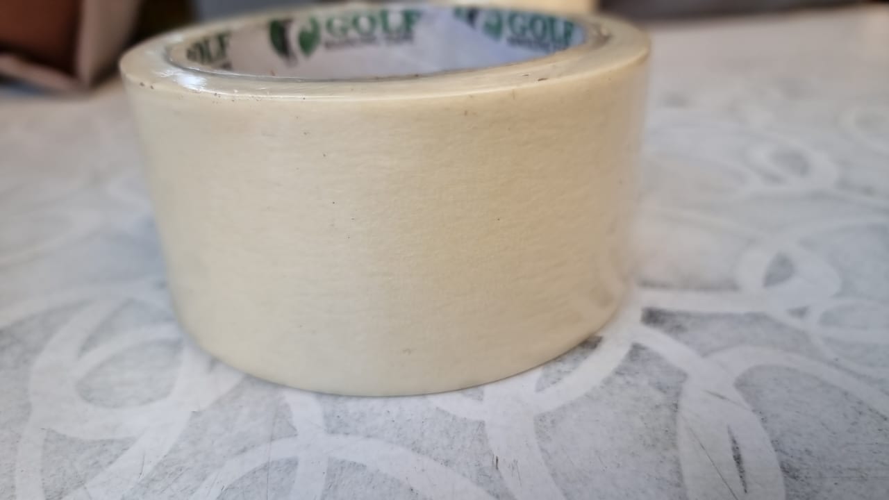 Packing Tape - Masking Tape - White - 3" Inch - 72 Yards (Gaz)