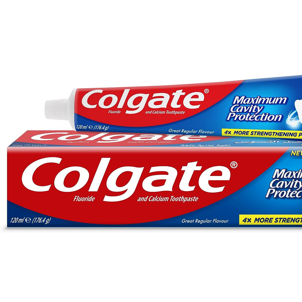 Colgate - Maximum Cavity Protection - Toothpaste - 120ml | Jodiabaazar ...